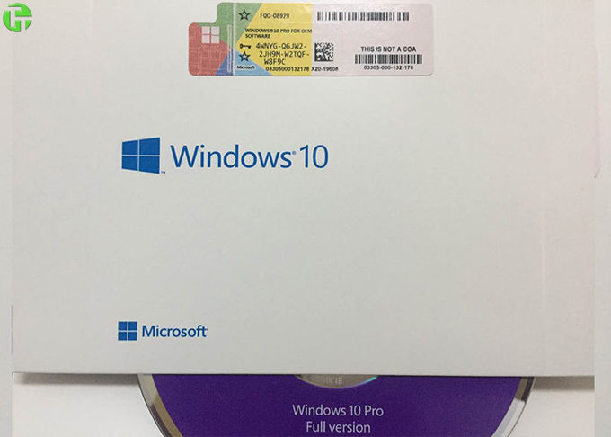 Scatola al minuto 2010 pro, pro aggiornamento di Windows 10 dell'ufficio del di Microsoft del pacchetto di Windows 10