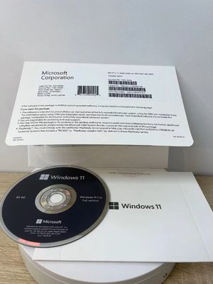 Windows 11 Pro OEM, Licenza pre-attivata a 64 bit per sviluppatori e aziende, compatibile con TPM 2.0