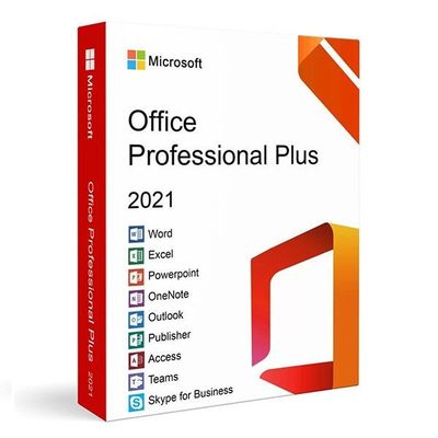 Genuino Microsoft Office 2021 Pro Plus Key Bind al tuo account Stock per il mercato internazionale / globale