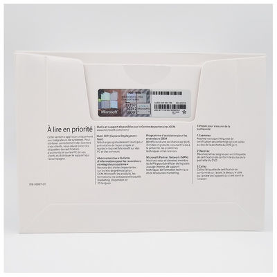 Windows 11 Pro OEM DVD (Francese) Licenza Autentica Microsoft 64-Bit System Builder Pack