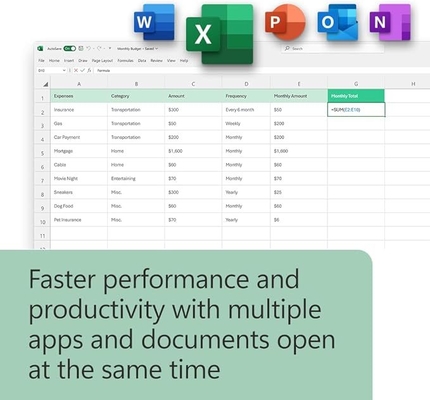 Microsoft Office 2024 Retail Box Chiave Licenza Perpetua per Windows/Mac