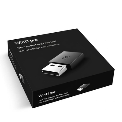 Win11 pro USB box Porta il tuo lavoro al livello successivo con design e funzionalità italiani