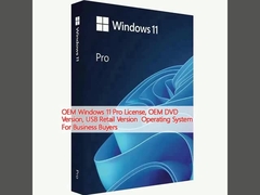 OEM Windows 11 Pro License, OEM DVD Version, USB Retail Version Sistema operativo per gli acquirenti commerciali