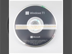 Originale Windows 11 Pro OEM DVD Edizione francese Licenza di costruzione del sistema a 64 bit per le imprese