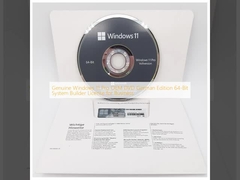 Originale Windows 11 Pro OEM DVD Edizione tedesca Licenza di costruzione di sistema a 64 bit per aziende