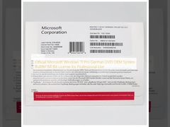 Licenza ufficiale Microsoft Windows 11 Pro DVD tedesco OEM System Builder a 64 bit per uso professionale