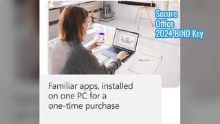 Office 2024 BIND Key Secure Suite completa PC Mac